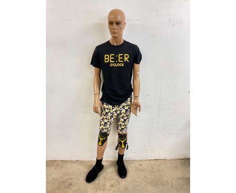 A male full sized mannequin