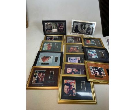 A collection of film memorabilia to include Original Filmcel Limited edition framed ephemera, Harry Potter and the Philosophe