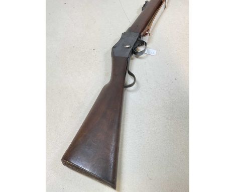 An Alexander Henry, MK11 577/450 Martini Henry, obsolete calibre with 32 inch barrel, length 126 cm.Condition Report: Cocks a