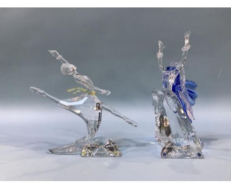 Two Swarovski boxed Magic of the Dance figures 'Anna' and 'Isadora' (2)