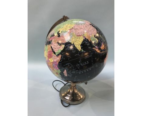 A globe lamp