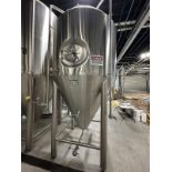 2016 GW Kent 30 BBL Jacketed Fermenter (FV 13), Approx. 12' H x 6' 8' OD | Rig Fee $1750