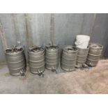 (8) Yeast Brink Kegs with Hardware | Rig Fee $125