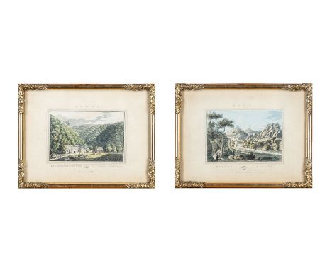   2 Bilder von Baden   "Die Krainer Hütte Nr. 62 und Die Klause Nr. 3 Maße: je 19,5 x 25,5 cm        2 pictures of Baden  "Th