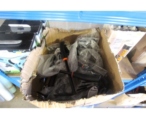 A quantity of Bradas hand held digger/hoe tools