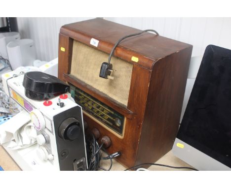 A vintage radio sold as collectors item