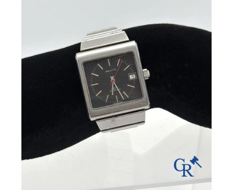 Men's watch: Zenith: Men's wristwatch Zenith - Defy Automatic Defy Date "TV box" period 1970 - 1979 metal (Stainless Steel) r