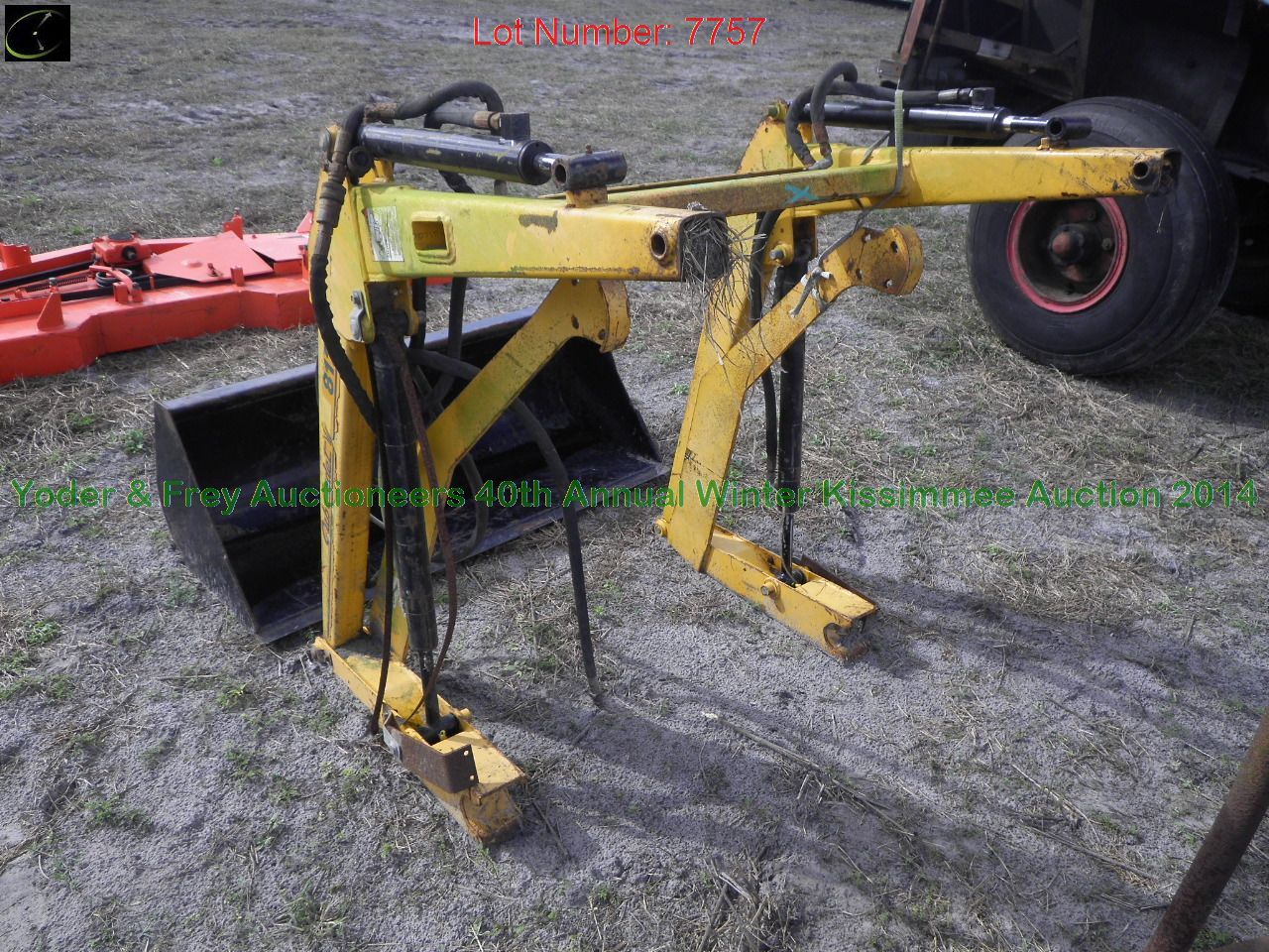 Cub Cadet 812 Front Loader Attachment.