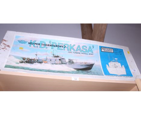 A Precedent "K D Perkasa" 1.32 scale gas turbine patrol boat, in original box