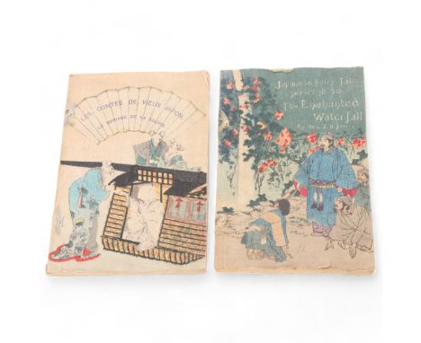 Japanese Fairy Tale Series no. 20 The Enchanted Waterfall, trans. Mrs T.H. James. pub. Hasegawa. 1880. 12mo. 20 pp (crepe pap