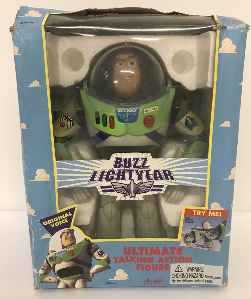 1990's boxed Thinkway Toys 'Buzz Lightyear' Disney Toy Story Ultimate ...