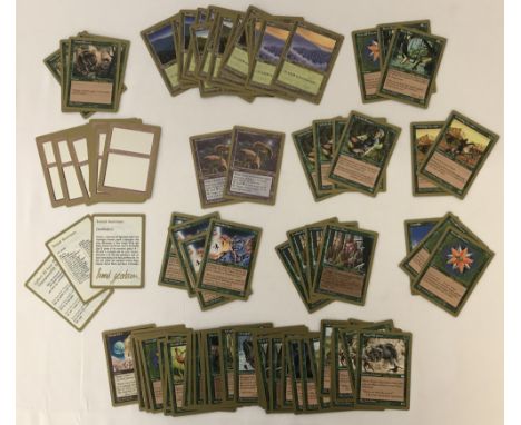 Svend Geertsen (Semi-Finalist) Magic the Gathering Deck from Seattle August 1997 World Championship. Unboxed, complete 75 dec
