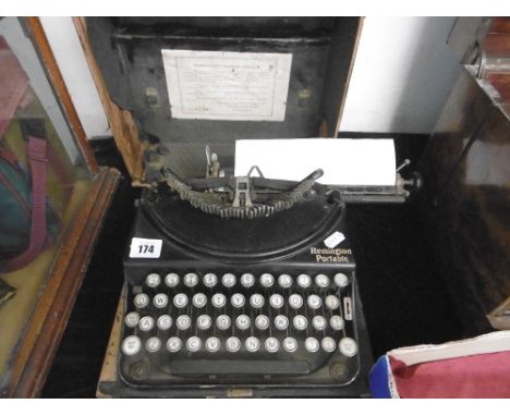 REMINGTON PORTABLE TYPEWRITER