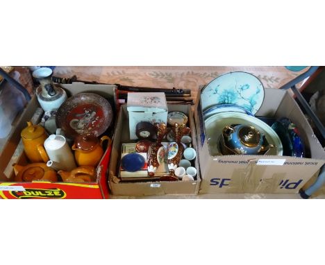 A quantity of decorative china and glass, to include: Royal Worcester, Rosenthal, Noritake and other items.