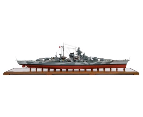 A 1:192 SCALE STATIC DISPLAY MODEL OF S.M.S.TIRPITZ [1939] BY FINE ART MODELSfrom a limited edition of ten examples made, cir