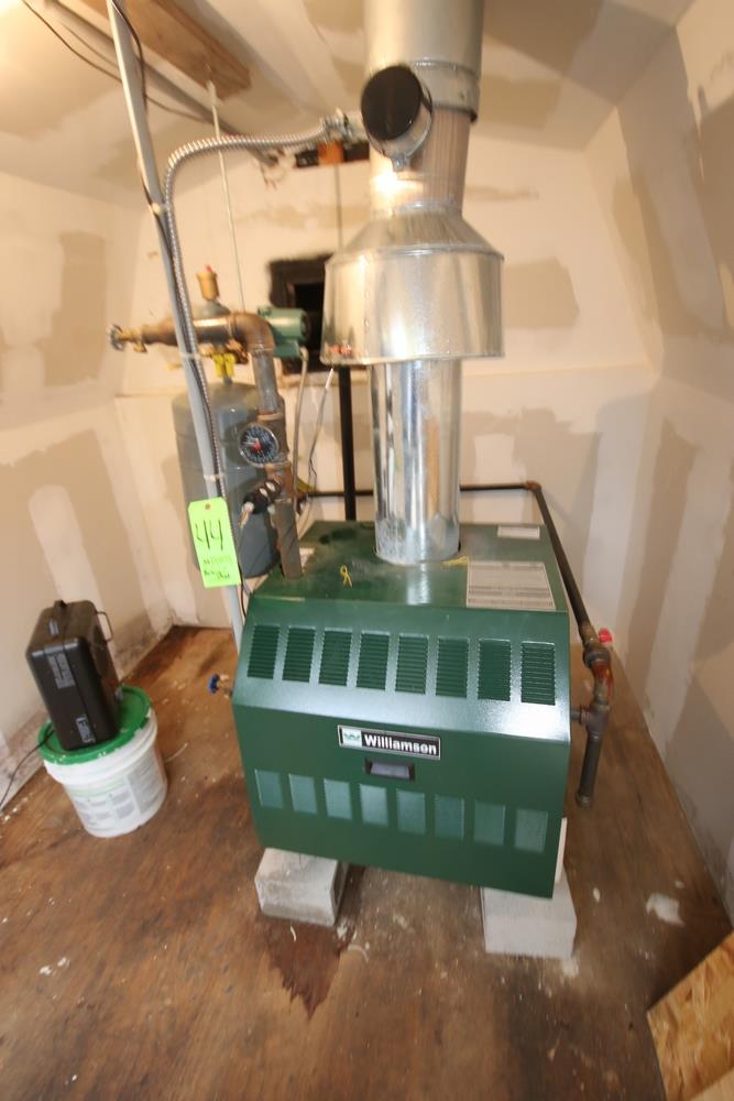 Williamson Boiler, M/N GWA245NT, Series II, 245,000 BTU/Hr., Small Profile Type, with Outdoor