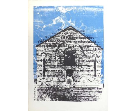 John Piper CH (1903-1992) - Swansea Chapel (Levinson 175), lithograph in colours, 1966, printer's proof, printed by Curwen St