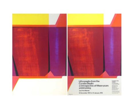 Stanley Jones MBE RE (1933-2023) - Sarn, lithograph in colours, 1978, unframed, sheet 76 x 51cm, together with a lithographic