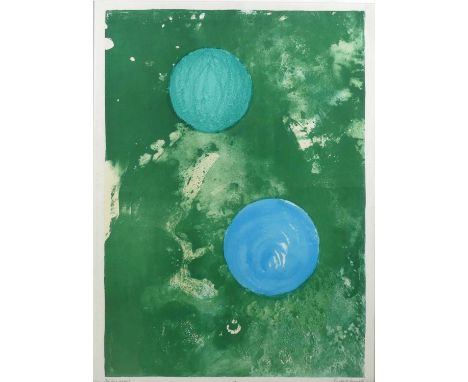 § Dame Barbara Hepworth (1903-1975) - Sun and Marble (1971), lithograph in colours, signed in pencil lower right, inscribed '