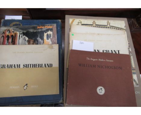 One volume ' Nelson and His Times ' published 1898 by Harmsworth Brothers, canvas bound, five booklets ' The Penguin Modern P