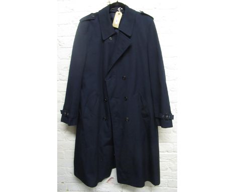 Harrods, gentleman's trench coat with detachable wool lining, gentleman's overcoat made by Odermark for Harrods (no size labe