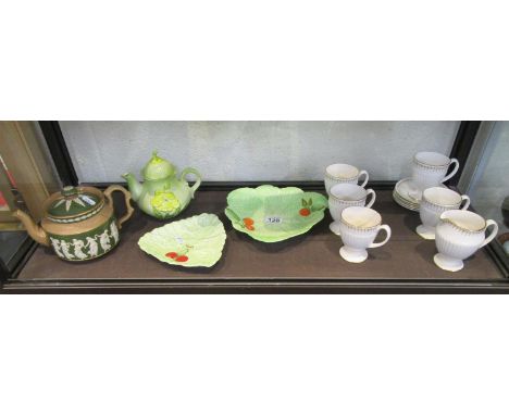 Collection of Carlton Ware china &amp; Spode tea pot