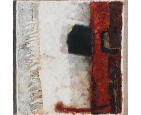 John Shinnors (b.1950) Strawboy 3 (2004)  oil on canvas  signed lower right  40½ x 40½cm (16 x 16in)  Taylor Galleries, Dubli
