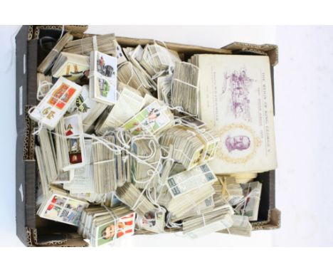 Large Collection of Vintage Cigarette Cards and Cigarette Card Albums, mostly sorted into sets / part sets, approx. 3000 in t