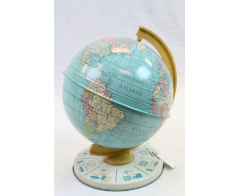 Vintage Chad Valley Tin Plate Globe