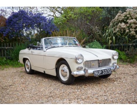 1966 MG Midget Transmission: manualMileage:48098The 1966 MG Midget was produced by MG (Morris Garages) between 1961 and 1979.