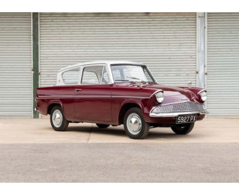 1960 Ford Anglia Transmission: automaticMileage:33835When the Anglia 105E was introduced in September 1959, Ford switched to 