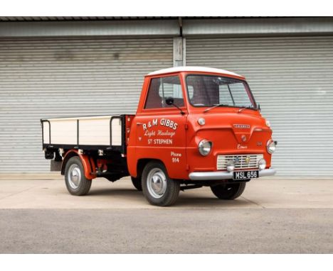 1951 Ford Thames 400E Pick-up Transmission: manualMileage:31046The Ford Thames 400E was introduced in 1957. Production of the