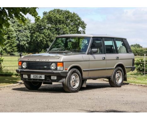 1992 Range Rover Vogue SE (3.9 Litre) Transmission: automaticMileage:62237The first-generation Range Rover was produced betwe