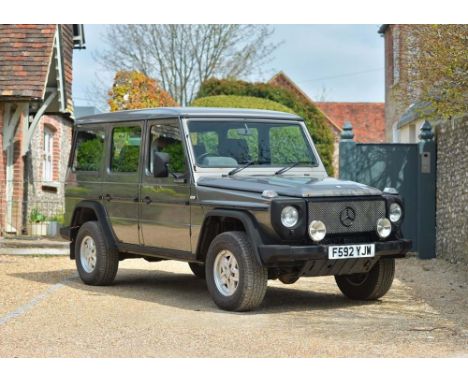 1988 Mercedes-Benz 280 GE G-Wagon Transmission: automaticMileage:90991The Mercedes-Benz G-Class or G-Wagon, short for GelÃ¤nd