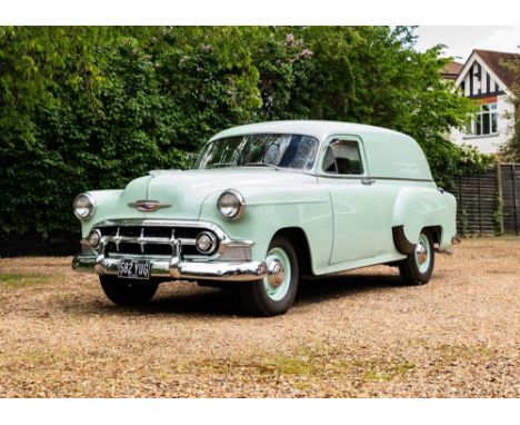 1953 Chevrolet Bel Air Panel Van Transmission: automaticMileage:The 1953 3.5 litre Chevrolet Bel Air Panel Van was a popular 