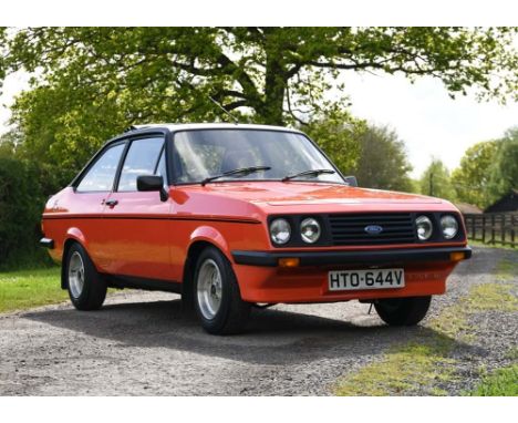 1980 Ford Escort RS2000  Transmission: manualMileage:48419The squarer-styled Escort Mk. II version appeared in January 1975 w