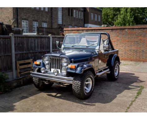 1986 Jeep CJ-7 Transmission: manualMileage:51420The Willys Jeep (later Kaiser Jeep or AMC Jeep) is the civilian version of th