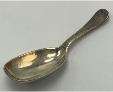 HM SILVER CADDY SPOON