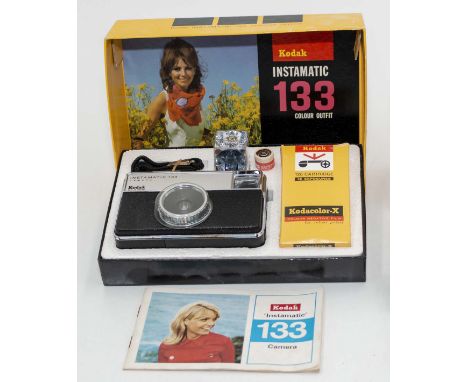 A vintage Kodak instamatic 123 camera as new in box