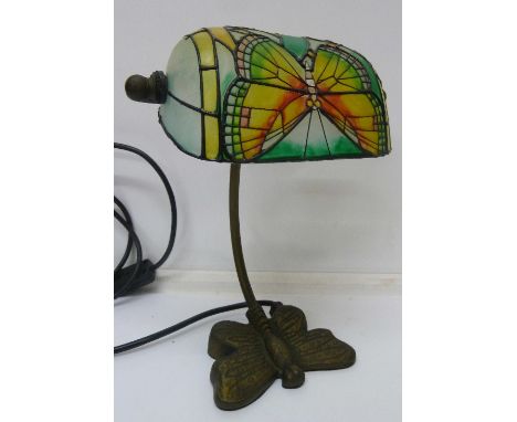 A Tiffany style desk lamp