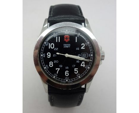 A gentleman's Swiss Army wristwatch