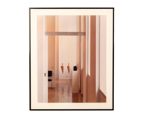 Architectural photographer John M. Hall has captured an interior space where geometric elements and natural light interact sp
