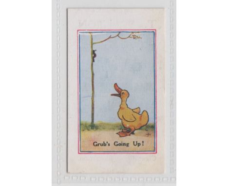Cigarette card, T. Spalton, Army Pictures, Cartoons etc, type card, 'Grub's Going Up !' (gd) (1) 