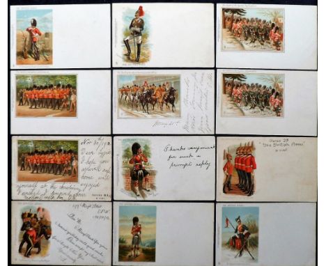 Tony Warr Collection, Postcards, a good collection of 12 early Tuck published Military cards illustrated by Harry Payne Briti