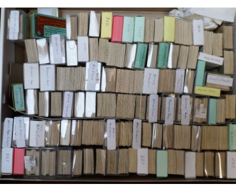 Cigarette Cards, Wills, a vast accumulation of Wills sets contained in 3 storage boxes, sorted alphabetically from A to H, he
