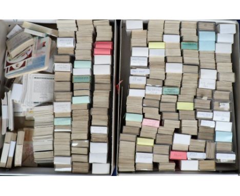 Cigarette Cards, Wills, a vast accumulation of Wills sets contained in 4 storage boxes, sorted alphabetically from H to Z, he