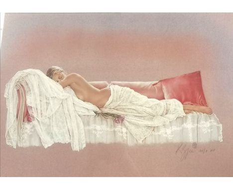 Kay Boyce signed artists proof print 'Sleeping Beauty' #4/10 - 84cm x 60cm 