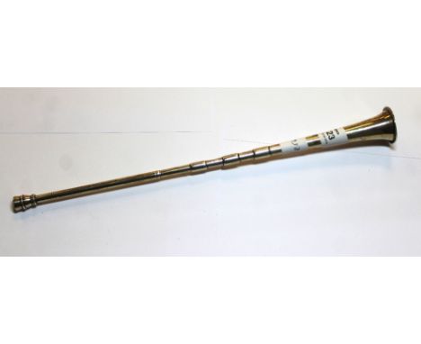 Sampson Mordan Silver Candlesnuffer in the form of a Hunting Horn