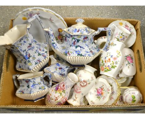 Ceramics - Royal Crown Derby posies trinket dishes, plates, bowls etc;  Aynsley, Wedgwood etc qty