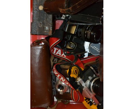 Photography - a Kodak Eastman folding camera; a Wirgin camera, Dixa; others, lenses, accessories; qty